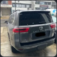 Sam Toyota Land Cruiser detailing and tinting